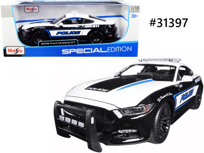 Ford Mustang GT 2015 Police Maisto 1/18
