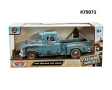 GMC Blue Chip Pick Up 1955 Motor Max Weathered Treasures 1/24