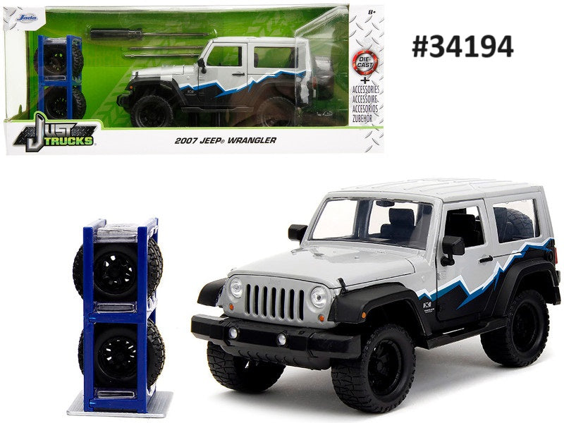 Jeep Wrangler 2007 Jada Just Trucks 1/24