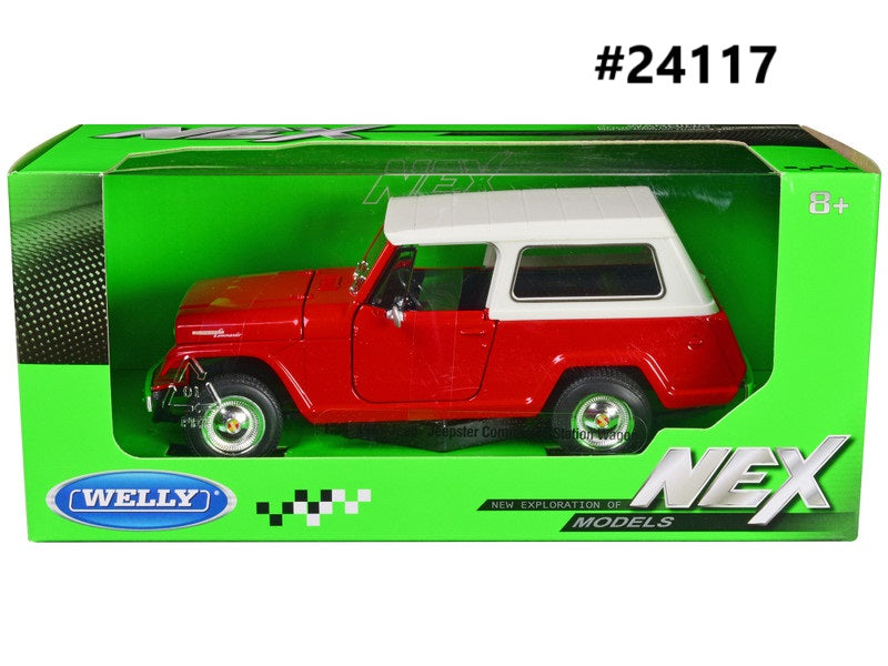 Jeep jeepster Commando 1967 Welly NEX 1/24