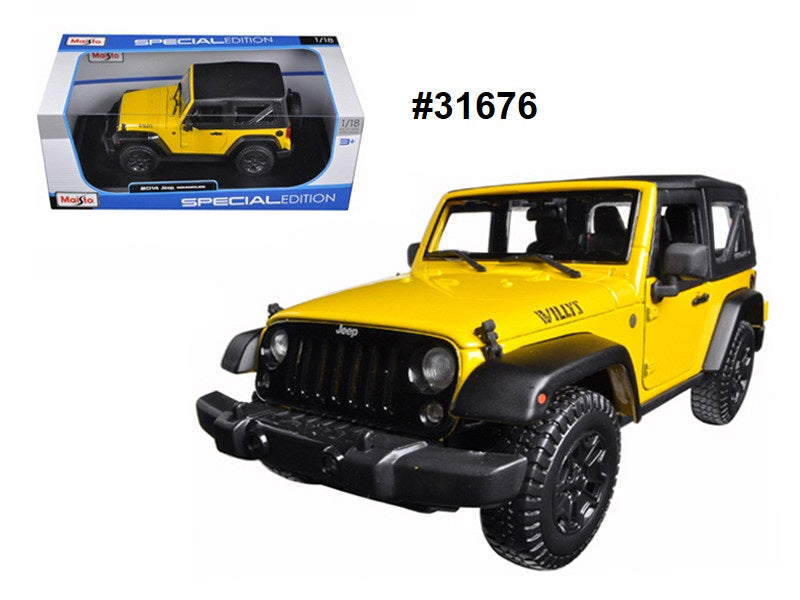 Jeep Wrangler Willys 2014 Maisto 1/18