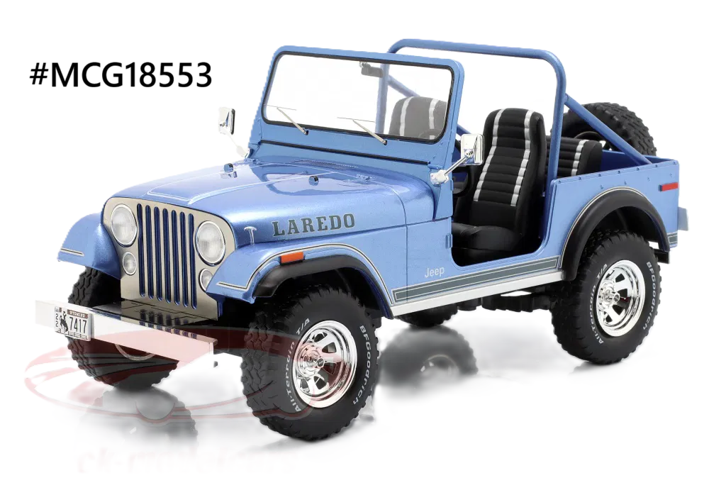 Jeep CJ-7 Laredo 1980 Model Car Group 1/18