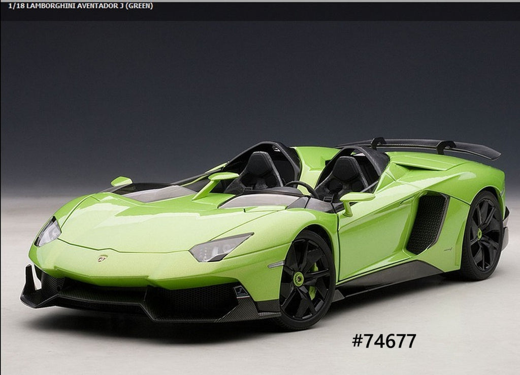 Lamborghini Aventador J AUTOart Signature 1/18