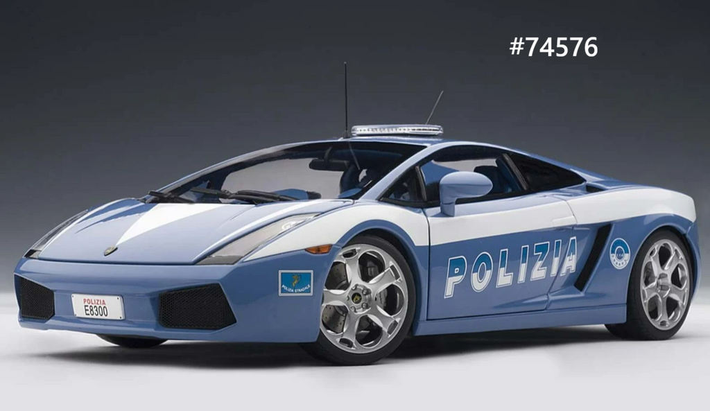 Lamborghini Gallardo AUTOart Police Division 1/18