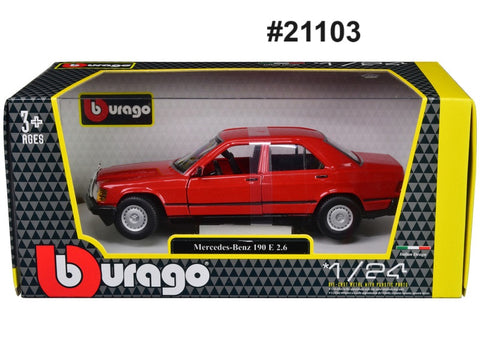 Mercedes 190 E 1987 Burago 1/24