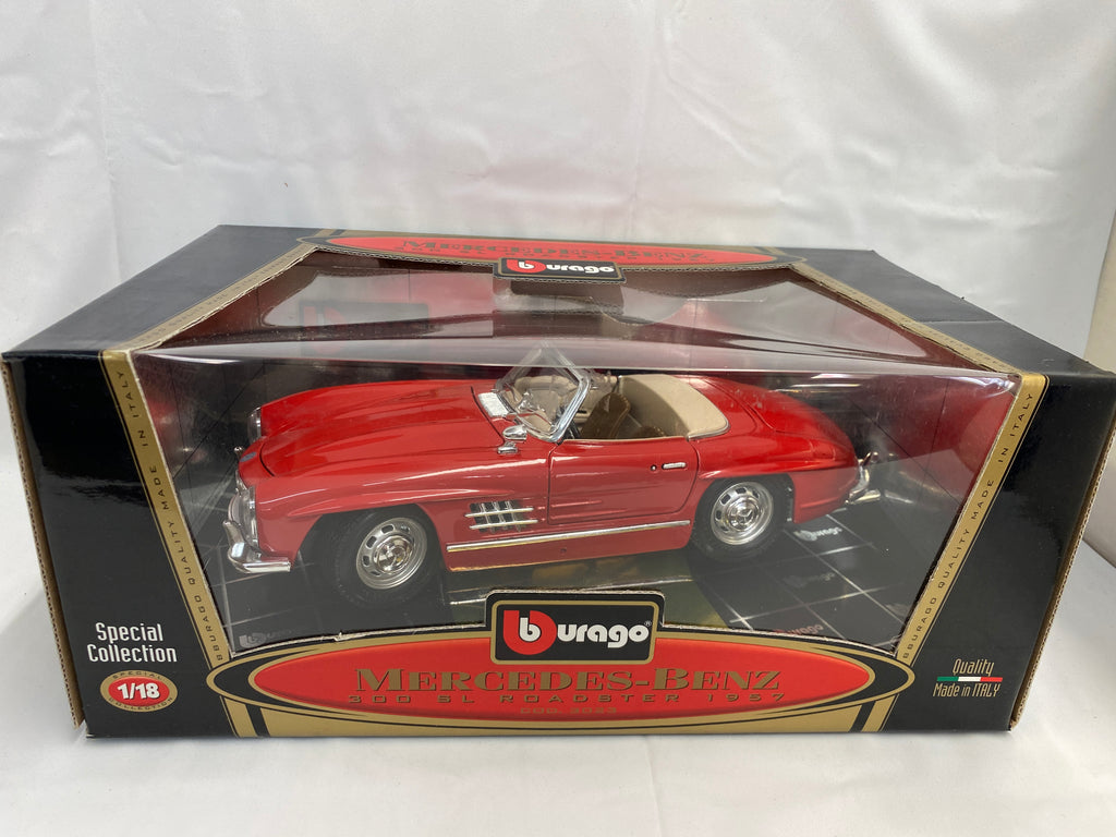 Mercedes 300 SL Roadster 1957 Burago 1/18