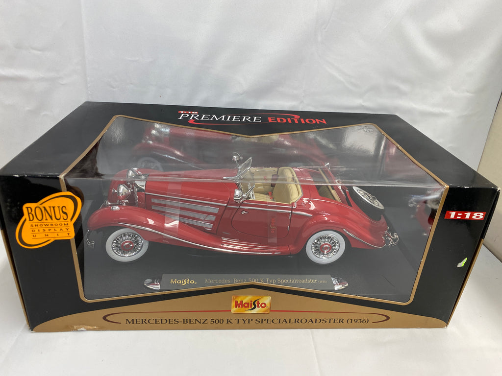 Mercedes 500 K Typ Specialroadster 1936 Maisto 1/18