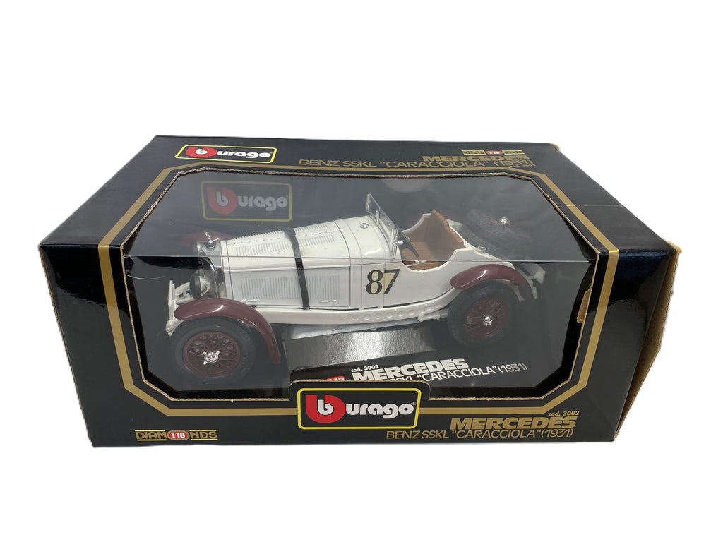 Mercedes SSKL Caracciola 1931 Burago 1/18
