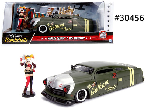 Mercury 1951 Jada DC Comics Bombshells 1/24