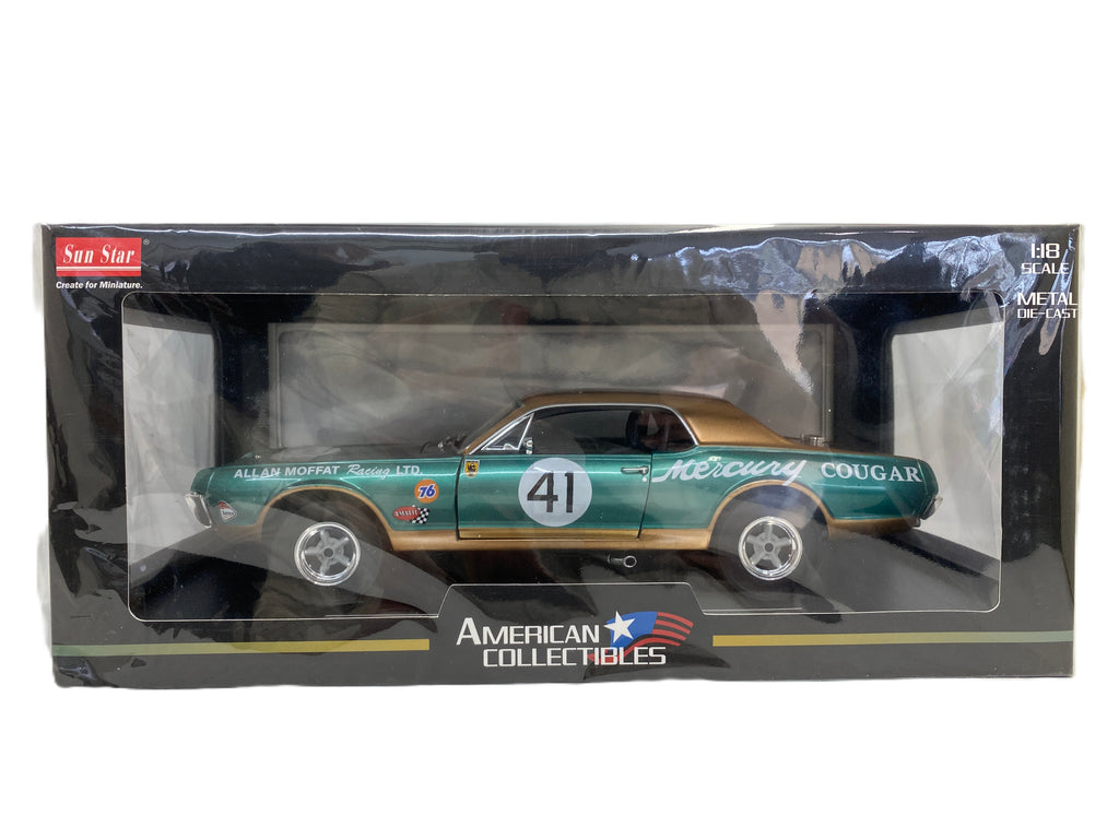 Mercury Cougar Racing 1967 Sun Star American Collectibles 1/18