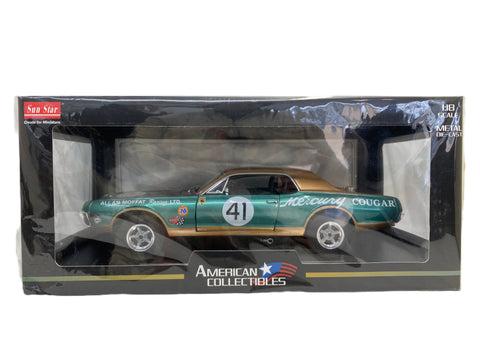 Mercury Cougar Racing 1967 Sun Star American Collectibles 1/18