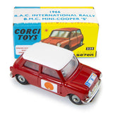 RAC International Rally B.M.C. Mini Cooper 'S' RÉÉDITION Corgi 1/42