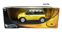 HOT WHEELS - MINI COOPER - UNION JACK ROOF - 1/18 - REFERENCE: 57309 HOT WHEELS - MINI COOPER - UNION JACK ROOF - 1/18 - REFERENCE: 57309