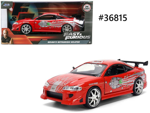 Mitsubishi Eclipse Fast & Furious Jada 1/24