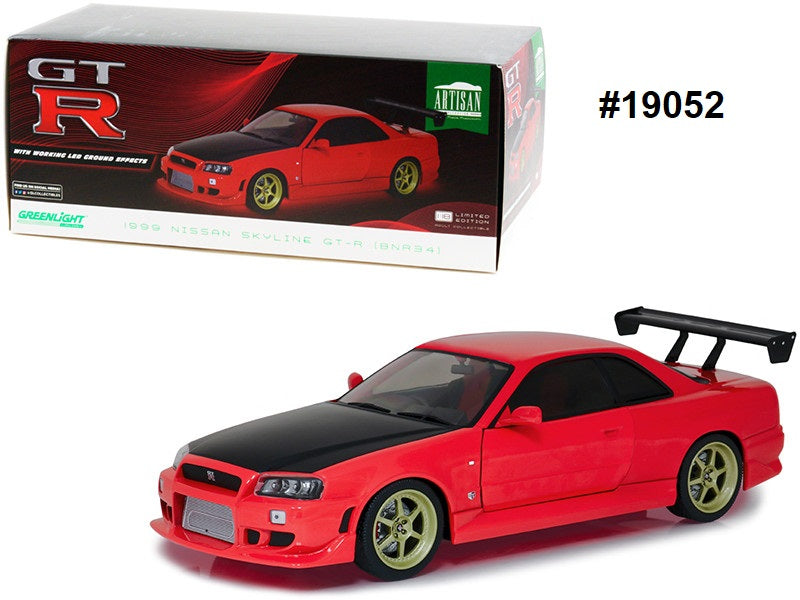 Nissan Skyline GT-R (R34) 1999 Greenlight Artisan 1/18