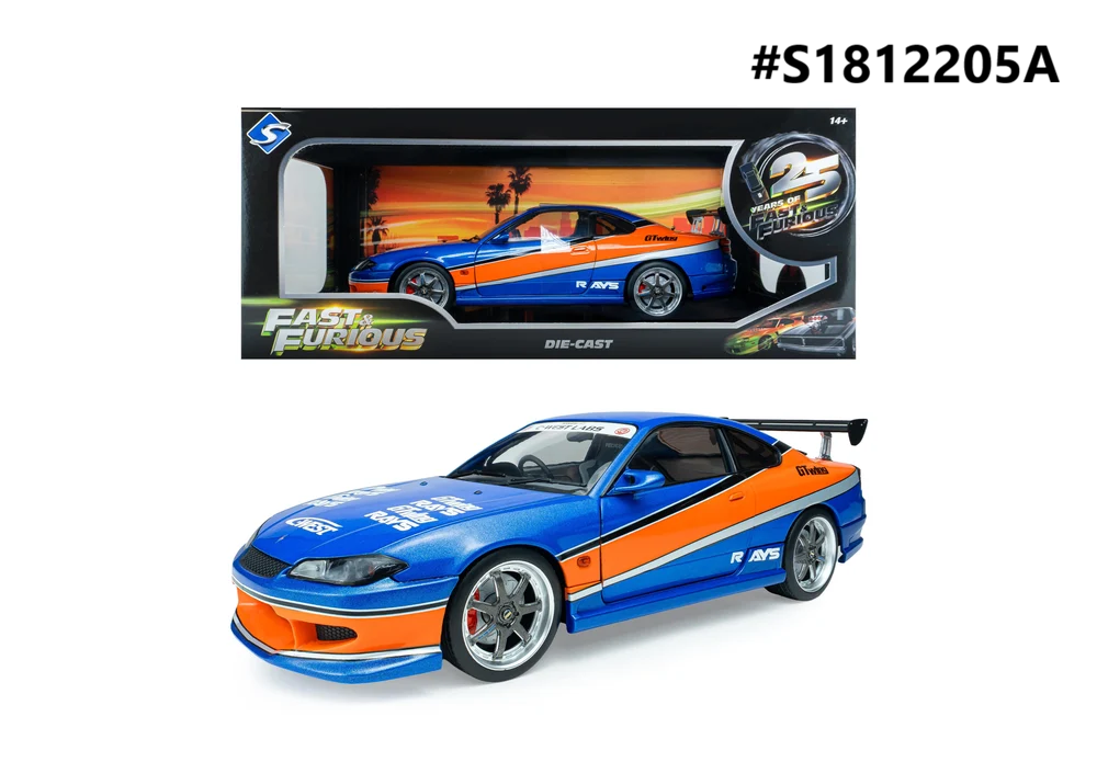 Nissan Silvia (S15) Spec-S "Mona Lisa" Fast & Furious 25ième Anniversaire Solido 1/18