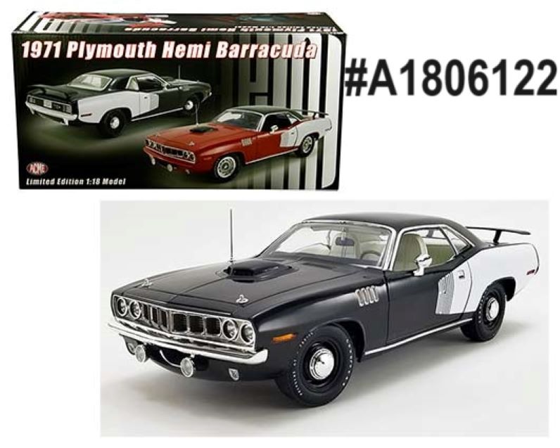 Plymouth Hemi Cuda 1971 ACME 1/18