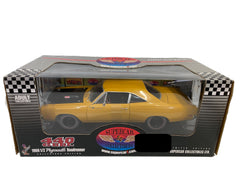 Plymouth Road Runner 1969 1/2 ERTL American Muscle SuperCar Collectibles 1/18