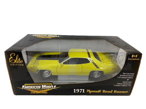 Plymouth Road Runner 1971 ERTL American Muscle 1/18