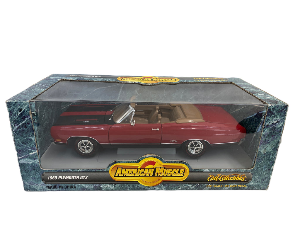 Plymouth GTX 1969 Convertible ERTL American Muscle 1/18