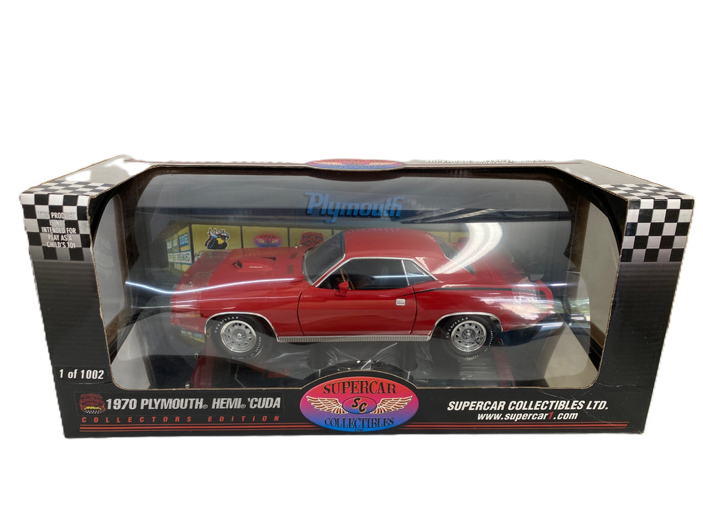 Plymouth Cuda Hemi 1970 Highway 61 SuperCar Collectibles 1/18