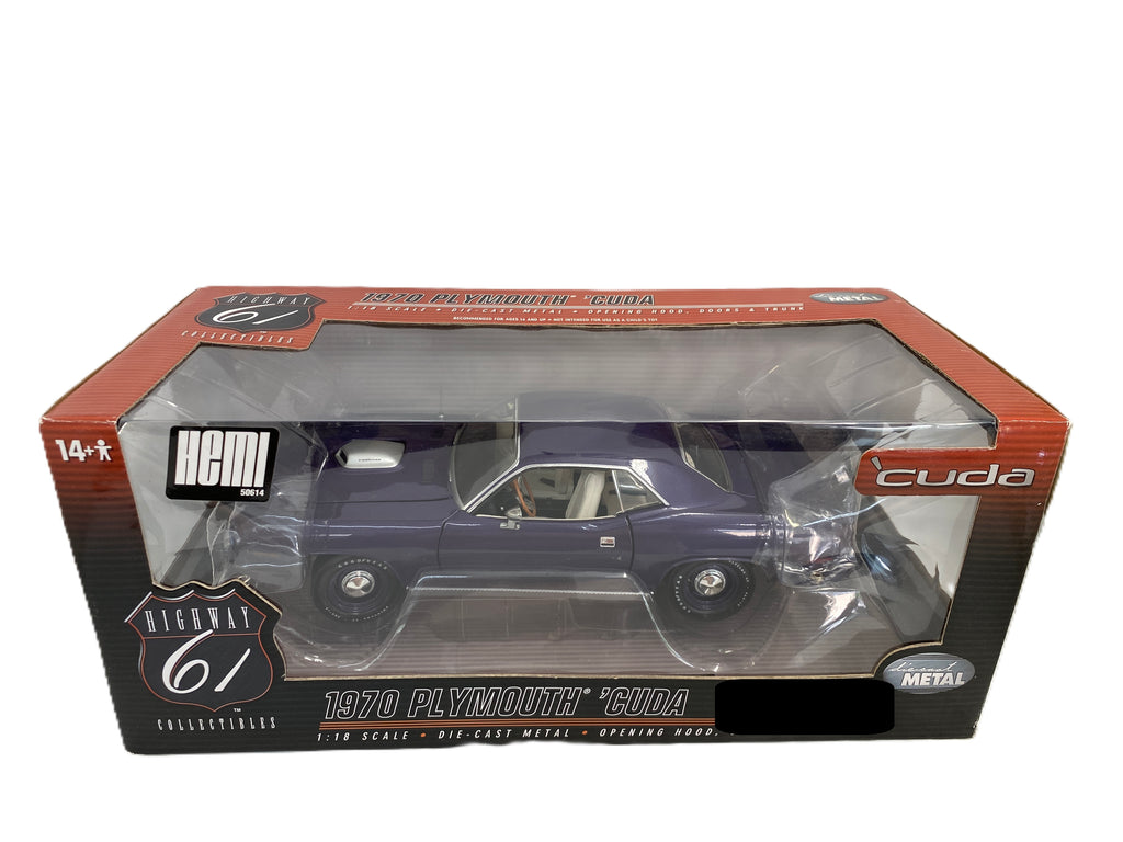 Plymouth Hemi Cuda 1970 Highway 61 1/18