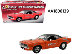 Plymouth Hemi Cuda Sun Kisses Sox & Martin 1970 ACME 1/18