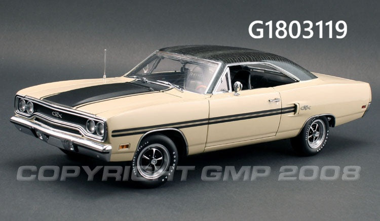 Plymouth GTX Gator Grain 1970 GMP 1/18