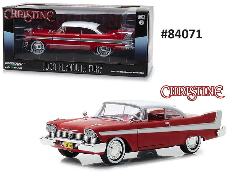 Plymouth Fury Christine 1958 Greenlight 1/24