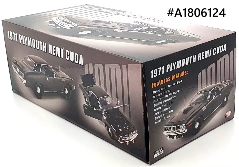 Plymouth Hemi Cuda 1971 ACME 1/18