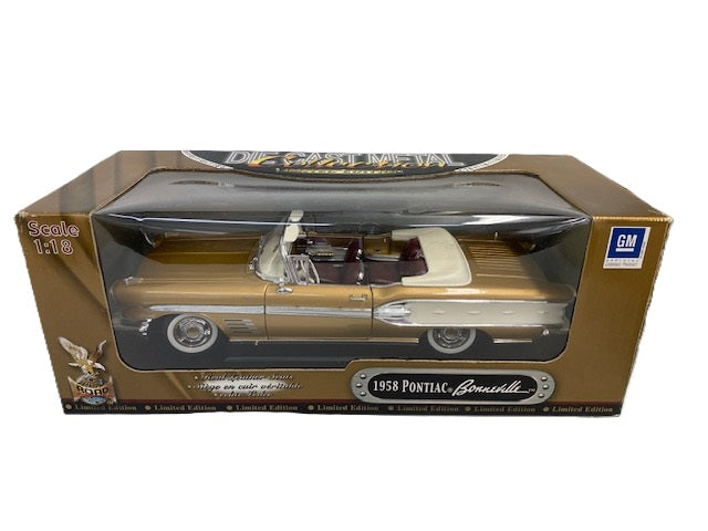 Pontiac Bonneville Convertible 1958 Road Signature Leather Series 1/18