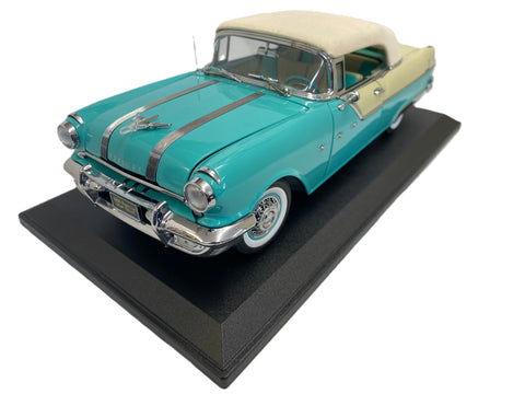 Pontiac Star Chief Convertible 1955 Sun Star Platinum 1/18