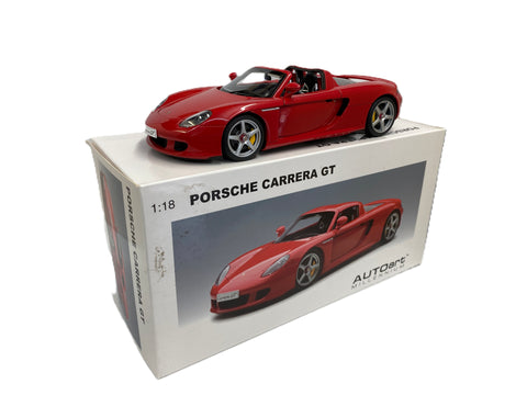 Maisto 1/18 Porsche Carrera GT - Miniature Noir - Échelle 1:18 - Occasion