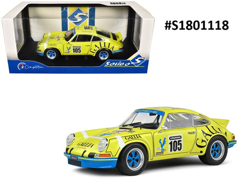 Porsche 911 RSR Tour Auto 1973 Solido Competition 1/18