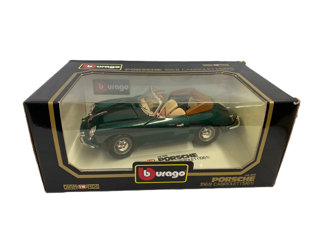Porsche 356B Cabriolet 1961 Burago 1/18