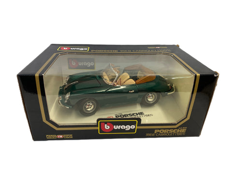 Porsche 356B Cabriolet 1961 Burago 1/18