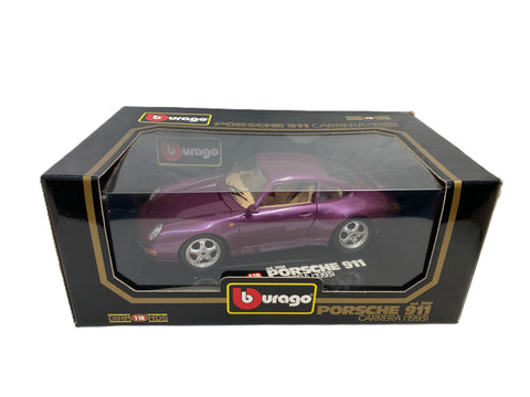 Porsche 911 carrera 1993 Burago 1/18