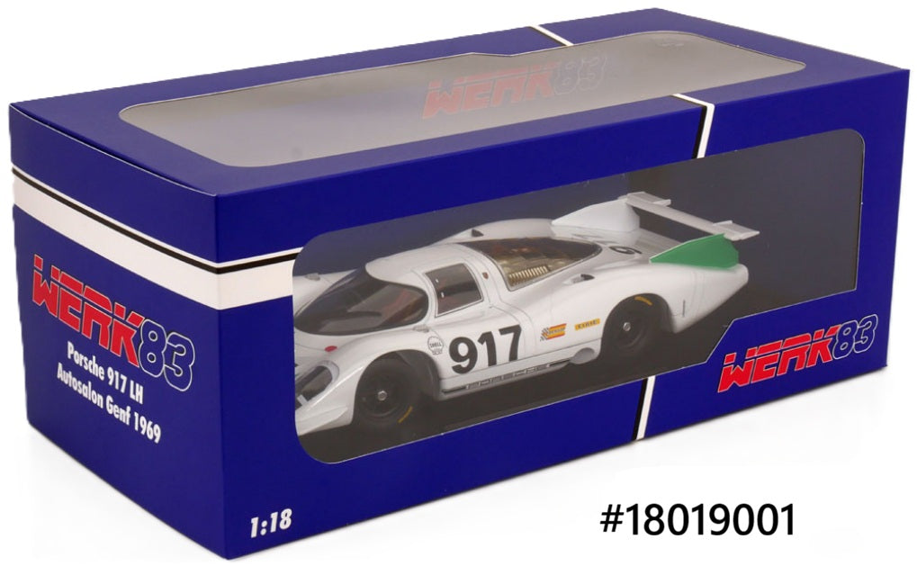 Porsche 917 LH Geneva Motor Show 1969 Werk83 1/18