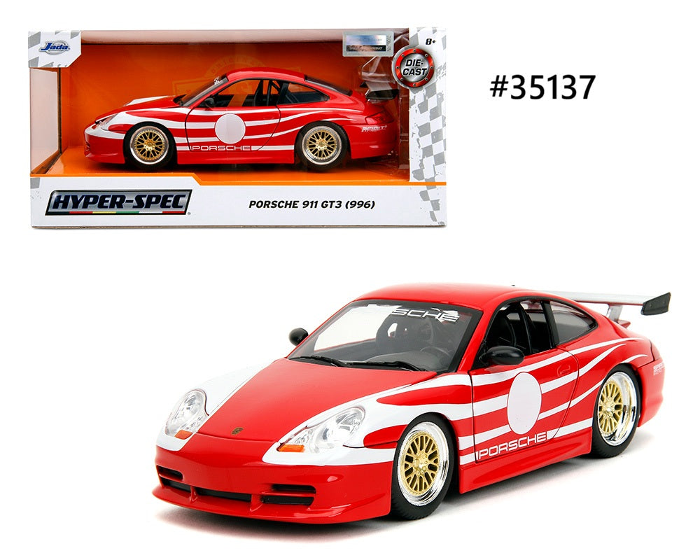 Porsche 911 GT3 (996) Jada Hyper-Spec 1/24