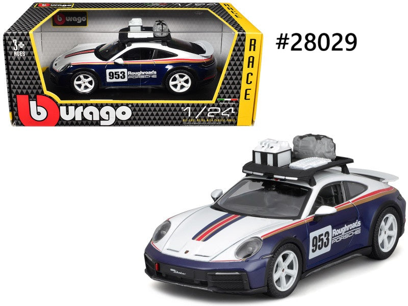 Porsche 911 Dakar (992) Burago 1/24