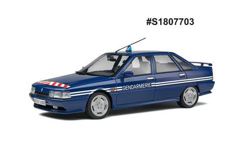 Renault 21 Turbo Police Gendarmerie Solido 1/18