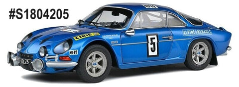 Alpine (Renault) A-110 1600S Rally 1972 Solido Competition 1/18