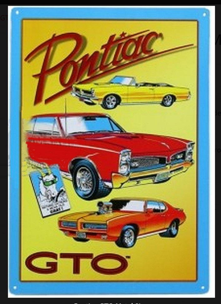 Enseigne Pontiac