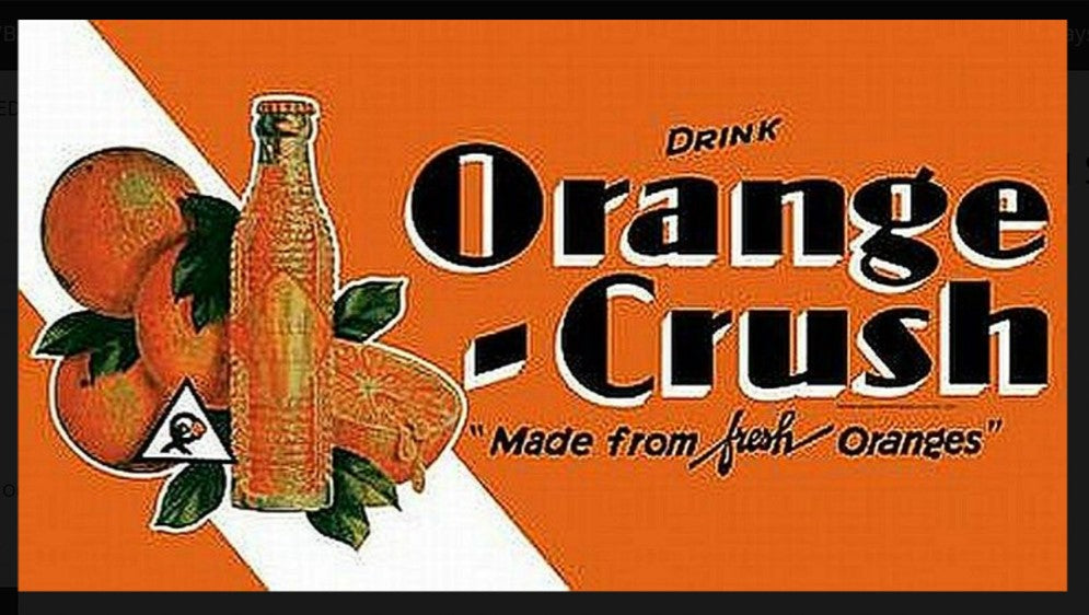 Enseigne Orange Crush