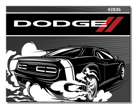 Enseigne Dodge Challenger