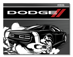 Enseigne Dodge Challenger