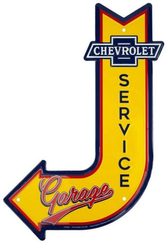 Enseigne Flèche courbée Chevrolet