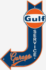 Enseigne Flèche courbée Gulf