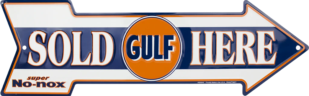 Enseigne Flèche Gulf