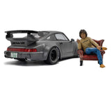 Porsche 911 (964) RWB Body Kit Solido & American Diorama 1/18